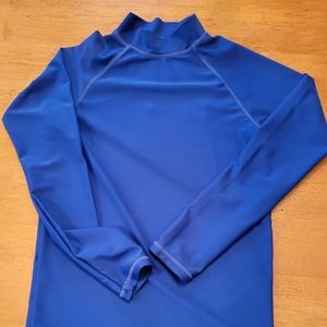 INGEAR BOYS sz L Long-sleeved knit Blue Athletic Shirt